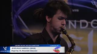 ANDORRA SAXFEST 2023: Jesús Ruiz Garrido (SPAIN) plays Elegie Op. 44, Alexander Glazunov