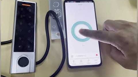 bluetooth Fingerprint Access Controller Reader 1000 User Tuya APP 125khz  Card Keypad Access Control