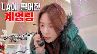 SAS 100만마일리지✈️/ LA에 떨어진 계엄령
