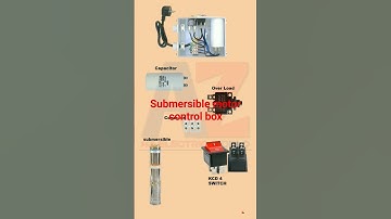 Submersible motor control box connection | @azelectricworld
