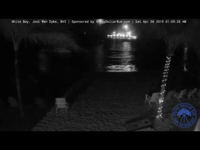 Soggy Dollar Bar Live Webcam White Bay Jost Van Dyke Bvi Youtube