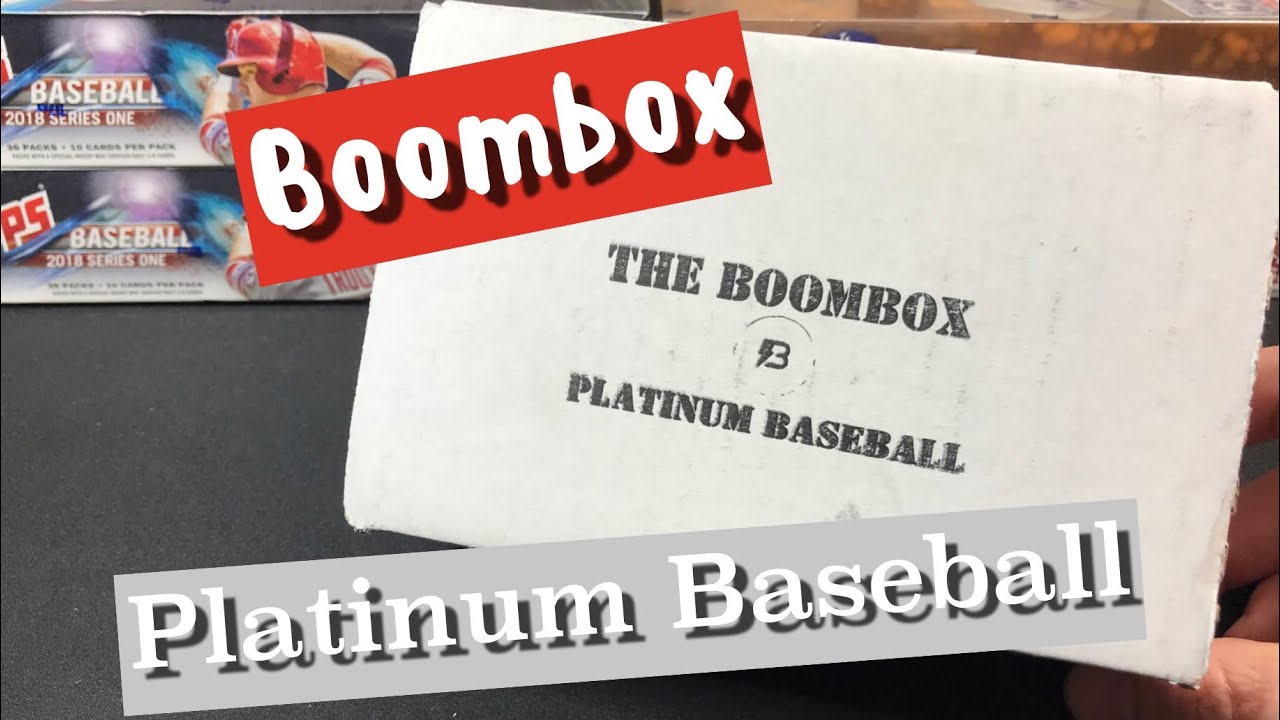 The Original Boombox Platinum Baseball!! May 2020 YouTube