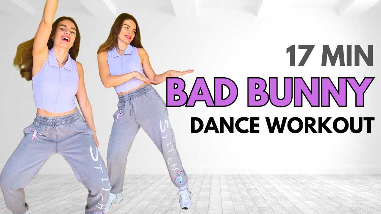 17 MIN BAD BUNNY DANCE WORKOUT | Full Body Latin Cardio (No Equipment)