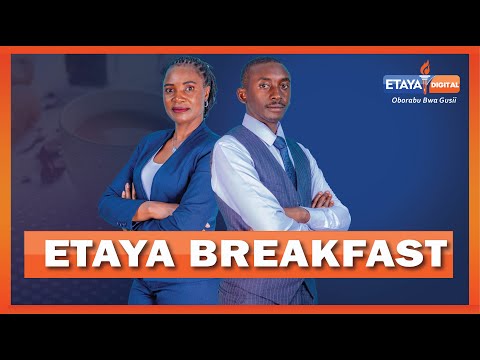 LIVE Etaya Breakfast Show With Brighton Makori And Sarah Ontita 21 11 25
