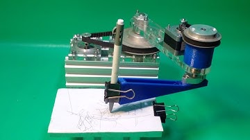 DIY Scara Homemade Robot Arm Robotic Acrylic 3D Printer CNC Machine #scara #robot #diy