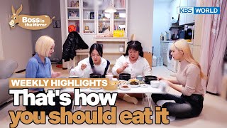 [Weekly Highlights] That's how you should eat it!😆 [Boss in the Mirror] | KBS WORLD TV 240508