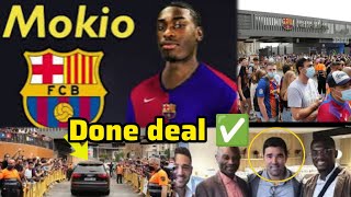 🔥BREAKING 🚨🚨 BARCELONA HAVE COMPLETED THE SIGNING OF JORTHY MOKIO HERE WE GO✅ WELCOME TO BARCELONA🔥