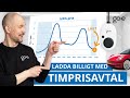Hur kan du ladda med timpriser (Tibber, Vattenfall, Greenely)? ⚡🚗