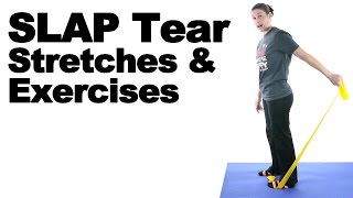 SLAP Tear Stretches & Exercises for Shoulder - Ask Doctor Jo