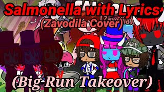 The Ethans React To:Big Run Takeover: Salmonella (Zavodila) With Lyrics By Juno Songs (Gacha Club)