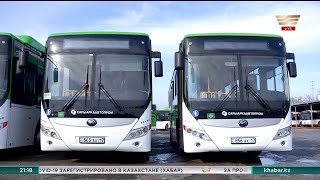 В Шымкенте общественный транспорт обновили на 50%