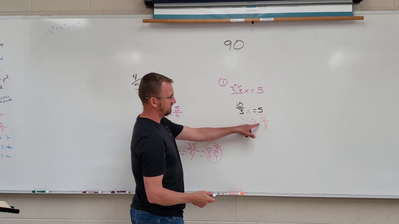 7th math lesson 90 - YouTube