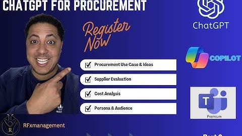 Free Webinar CHATGPT for Procurement