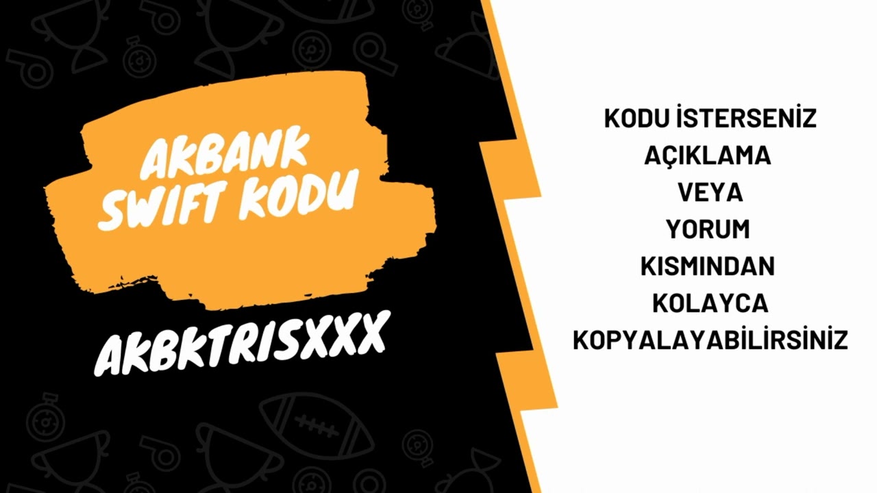 High-Quality Akbank Swift Code View for Your Screen High-Quality Akbank Swift Code View for Your Screen