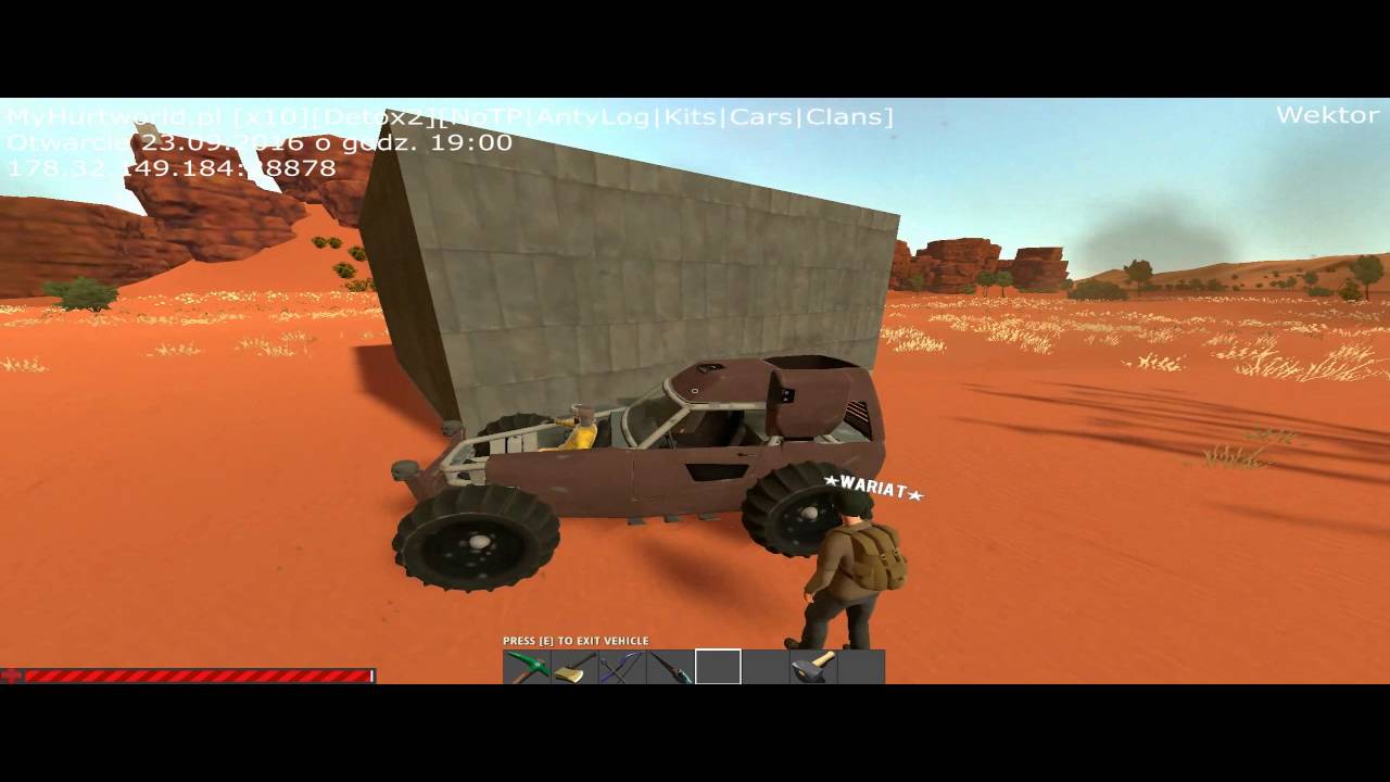 LEGALNE "WH" DO HURTWORLDA! #Hurtworld BUG - YouTube