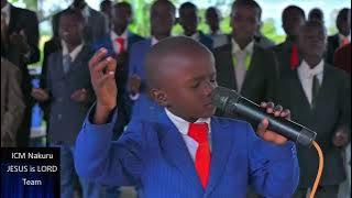 Simeon ( 6 yrs old ) worships the LORD