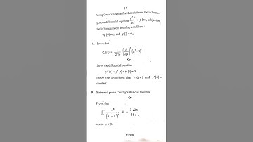 MSc 1st sem/Mathematical physics/physics paper/Dec 2021