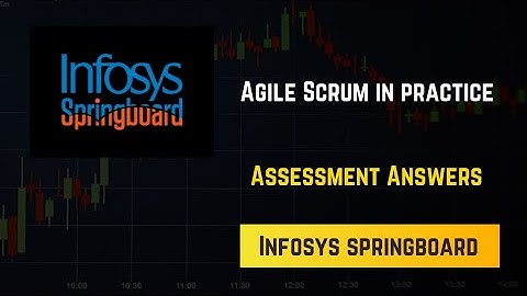 Infosys springboard | Agile Scrum in practice | Self-assessment Answers