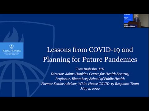 Lessons from COVID-19 and Planning for Future Pandemics