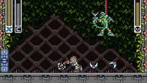 MegaMan X 100% Walkthrough Part 8 - Sting Chameleon