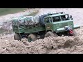 RC GAZ 66 + tailer (6x6) with "new" crawler tires !!!!