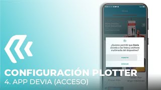 4. (1) APP DEVIA (ACCESO). Configuración Plotter de corte - My Devia Spain screenshot 5