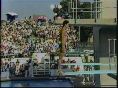 1984 Olympic Games - Men's 3 Meter Springboard Diving - YouTube