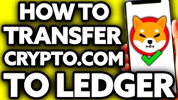 How To Transfer Shiba Inu from Crypto.com To Ledger Nano X [EASY!]