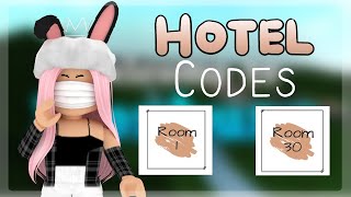 Hotel Bloxburg Codes | ROBLOX