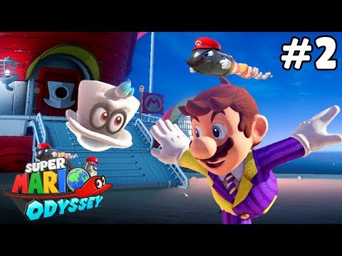 Yeni Mario Kostümü Aldık! Kum Krallığı - Super Mario Odyssey İkinci Bölüm