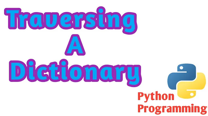 #traversingadictionary  Python Programs | Traversing a dictionary | Functions & Methods