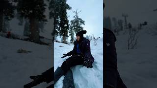 Gulmarg❄️🏔️ #happiness #love #dance #kashmiri #2026 #snowfall