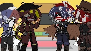 usa reacts to his own president?!? (Donald Trump) | countrygacha Wealth