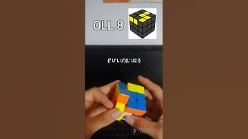 OLL 8 - Algoritmo y fingertricks