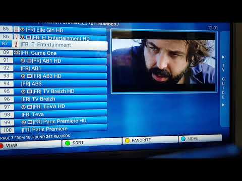 Test iptv HD sur maxytec infinity