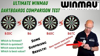 Winmau Blade Dartboards Ultimate Comparison Test B5DC v B6 v B6DC v B6TC