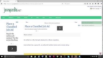Maven artifact - javapedia.net