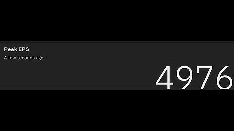 Counting Events Per Second (EPS)?