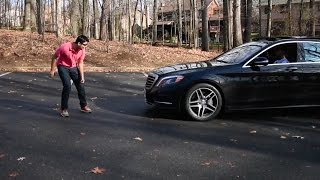 Mercedes Autonomous Braking Demonstration