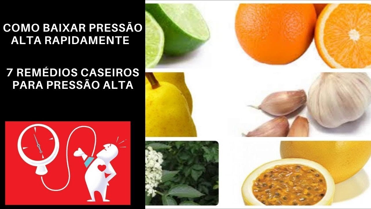 Como Baixar Pressão Alta Rapidamente 7 Remédios caseiros para Pressão ...
