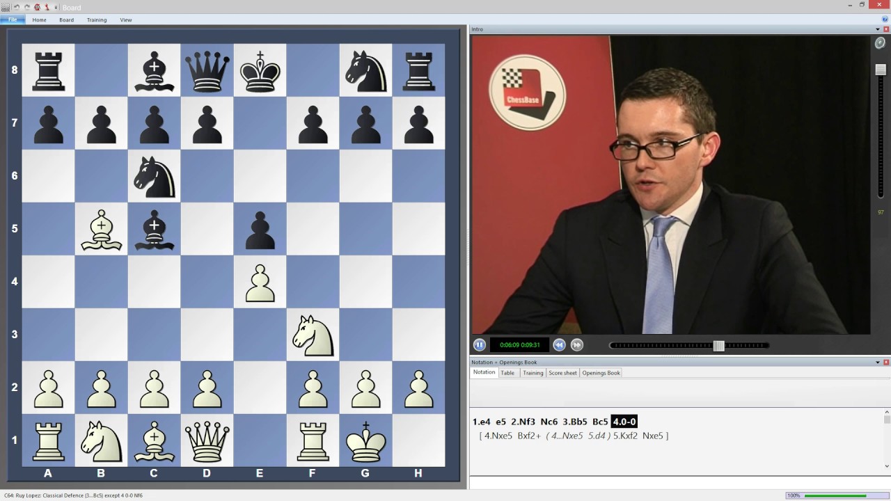 1.e4 e5 for Black - Repertoire against the Ruy Lopez (9h Running Time)