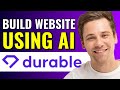 Durable AI Website Builder Tutorial (for beginners) | How to Build a Website for Business with AI