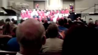 3rd grade at Spring Sing WHCS
