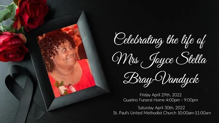 Celebrating the life of Mrs Joyce Stella Bray-Vand...