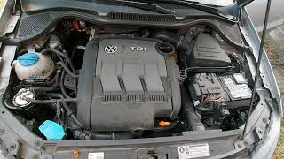 VW Polo 1.2 TDI Startup and engine sound