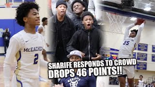 Sharife Cooper RESPONDS TO OVERRATED CHANTS AND DROPS 46!! | TRASH TALKING RIVARLY GAME