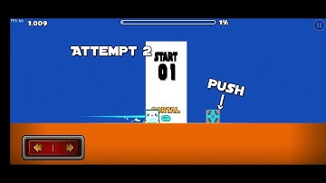 My level from GDPS Editor 2.2 "Portal GD" (Geometry Dash)