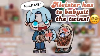 Bella falls ill😷Aleister has to look after the twins! I wonder if he can do it or not🤔#pazu#fyp#pov