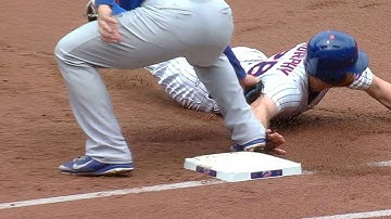 CHC@NYM: Murphy ruled out as call overturned in 1st