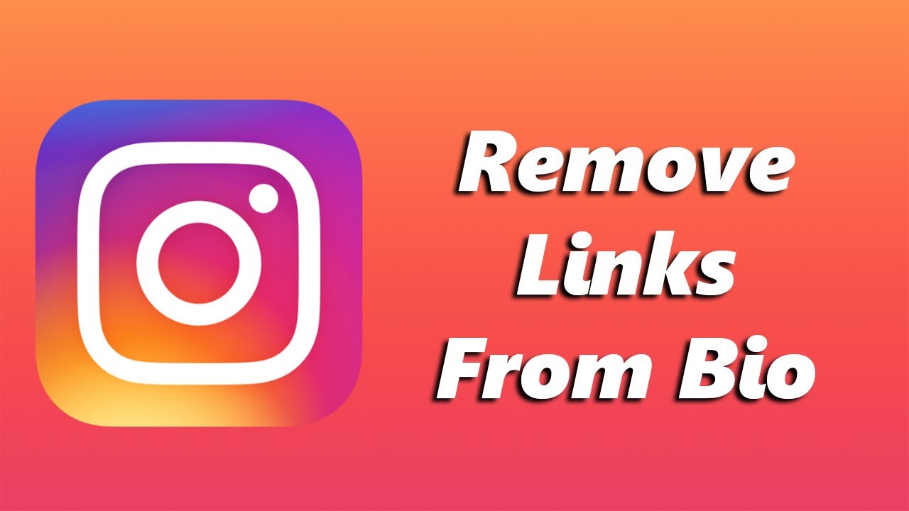 How To Remove Link From Instagram Bio YouTube